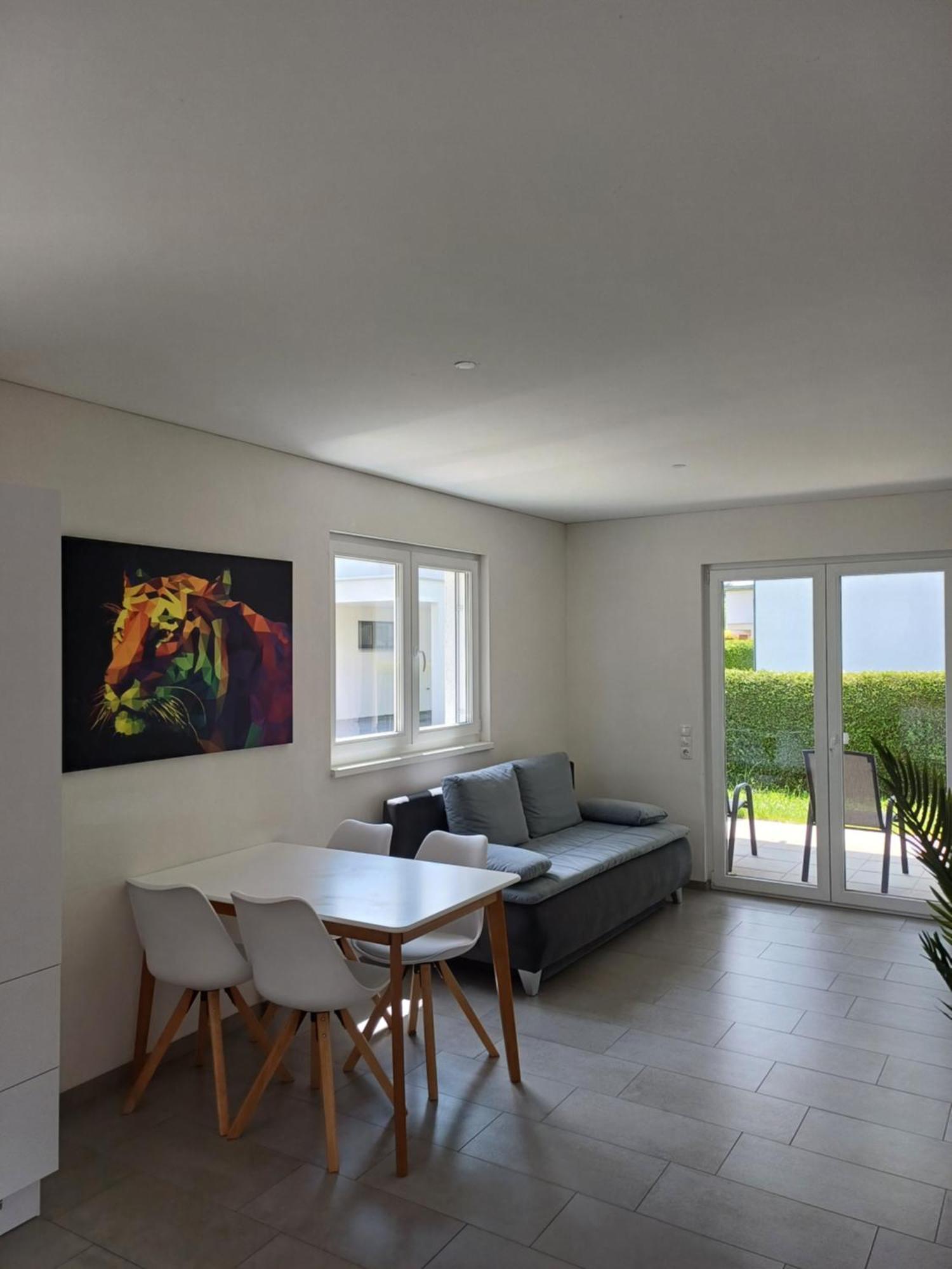 Crown Living Design Apartment - Gratis Parkplatz - Wlan - Kueche - Self Check-In Altach エクステリア 写真